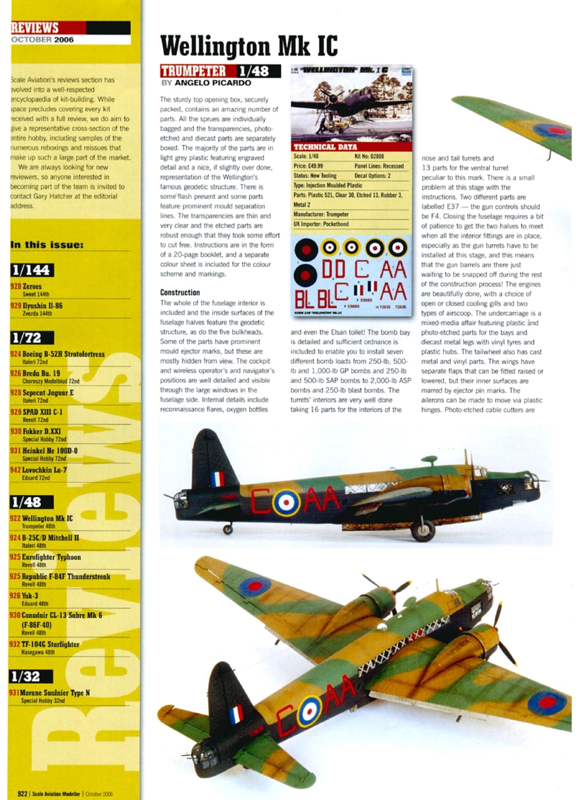 Scale Aviation Modeller International 2006-10